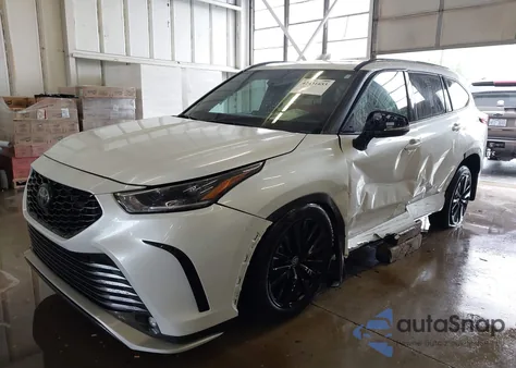 2023 Toyota Highlander Xse z USA, uszkodzony, nr VIN 5TDKDRAHXPS520803